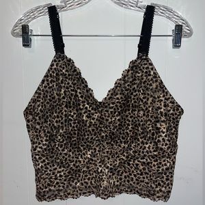 Torrid unlined lace crop bralette